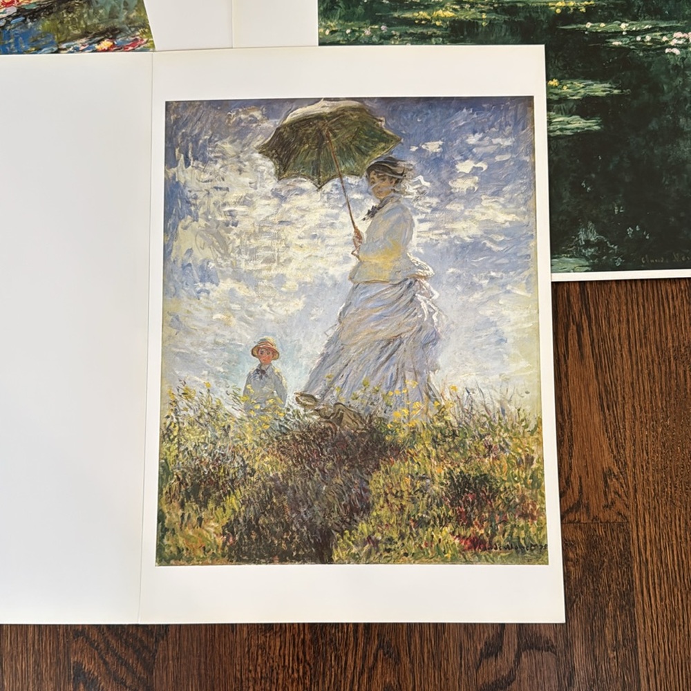 Claude Monet Art Posterbook - TASCHEN Copyright 1992 - Vintage Art - Picture 7 of 16
